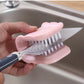 U-Shaped Knife And Cutlery Cleaner Brush Home Kitchen Cleaning Brushes Bristle Scrub Kitchen Washing